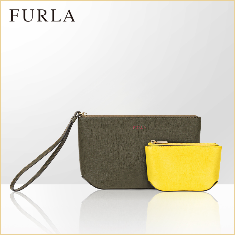 FURLA/ܽÀMAIAϵÁÐпîÌǹûÉ«»¯×±°üÁ½¼þÌ×
