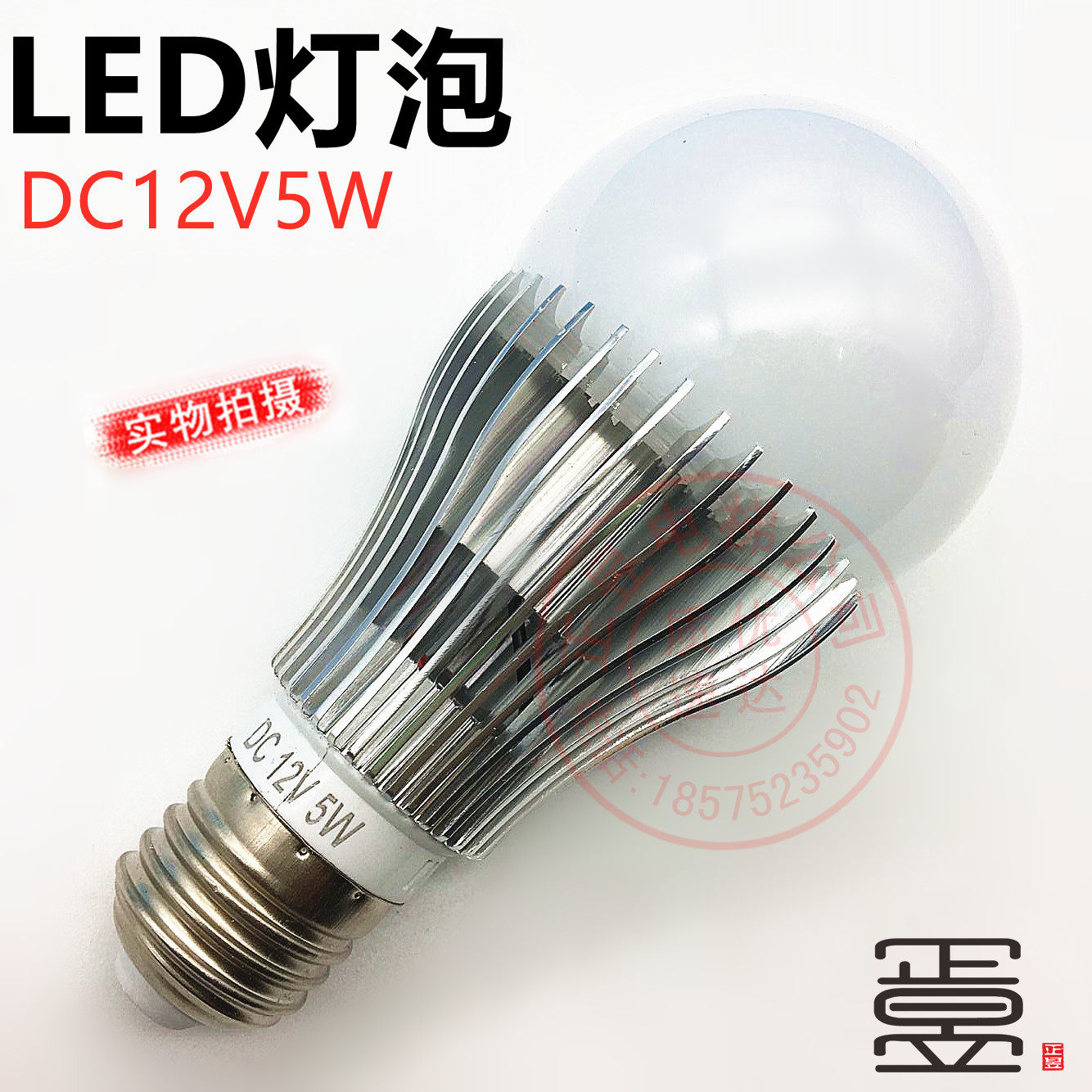 手持行灯LED灯泡DC12V5W应急灯泡