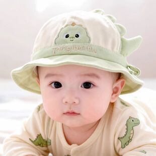 【0-2岁】婴幼儿渔夫帽 26 春夏季新款卡通男女宝宝防晒帽遮阳帽