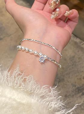 碎银子轻奢小众高级感手链手串