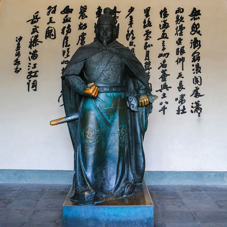 刘希尧高一功雕像贺锦钱肃乐陈子龙朱由检崇祯帝吕大器雕塑摆件