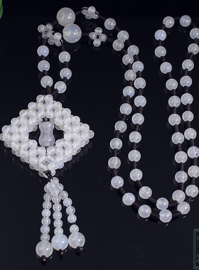 天然红玛瑙长款百搭本命年毛衣链