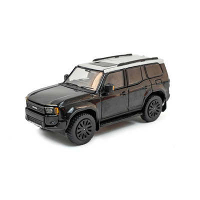 1:64丰田酷路泽霸道普拉多250仿真合金汽车模型收藏SUV越野车