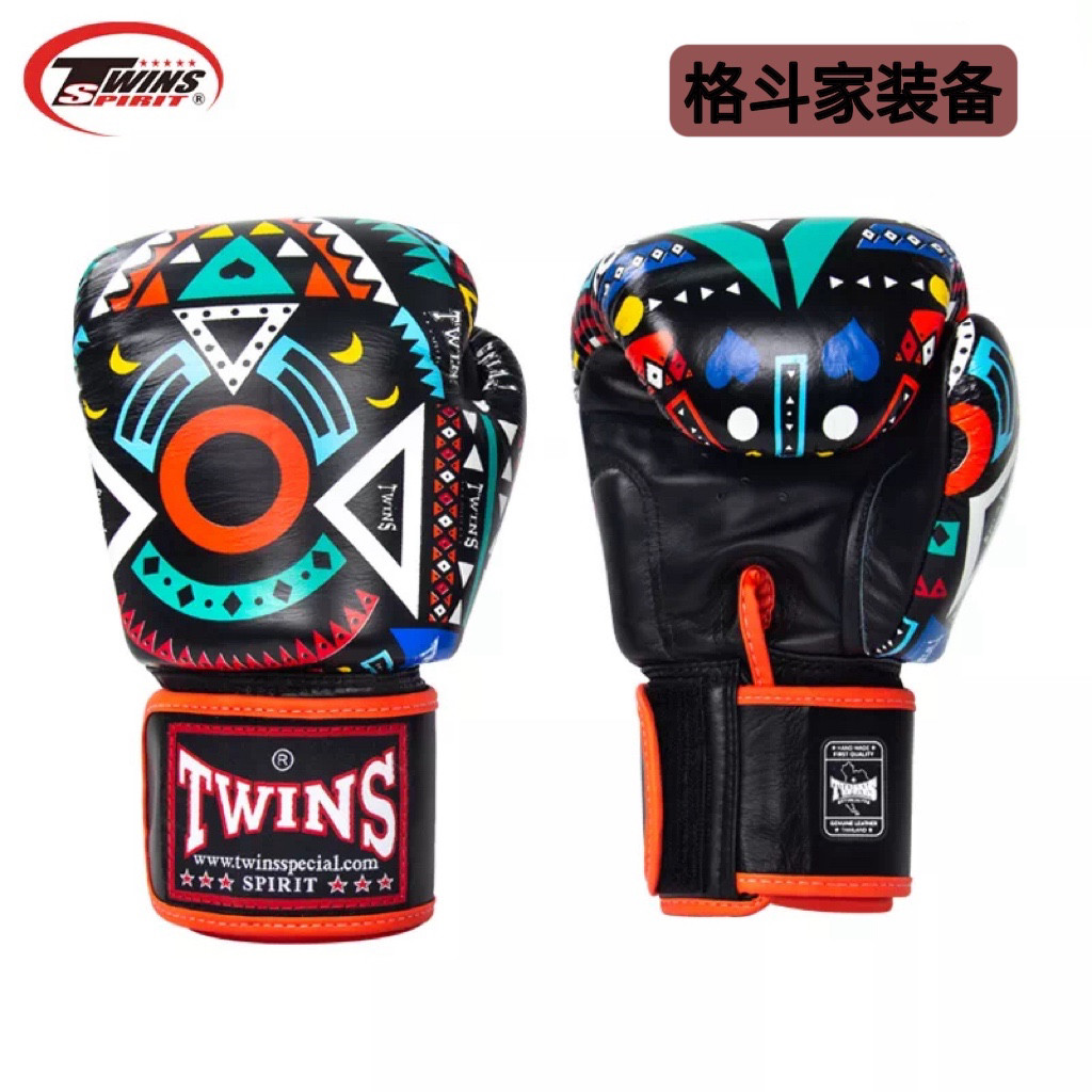 泰国twins拳击散打新花色拳套专业手套沙袋上搏击训练格斗泰拳图片