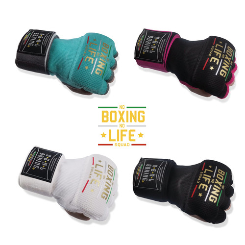 NoboxingNolife拳套比肩Winning纱布手带缓震拳击手健身护指绷带