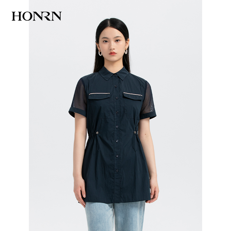 HONRN/红人短袖衬衫上衣