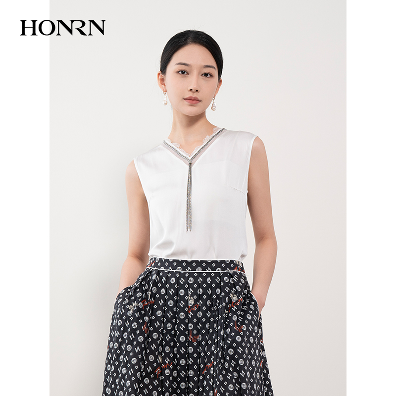 HONRN/红人无袖内搭外穿背心