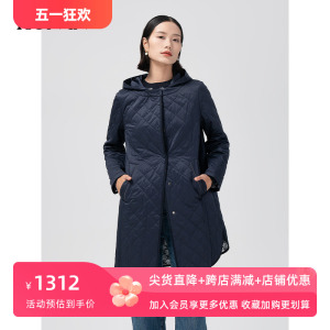 HONRN/红人中长款棉衣棉服外套