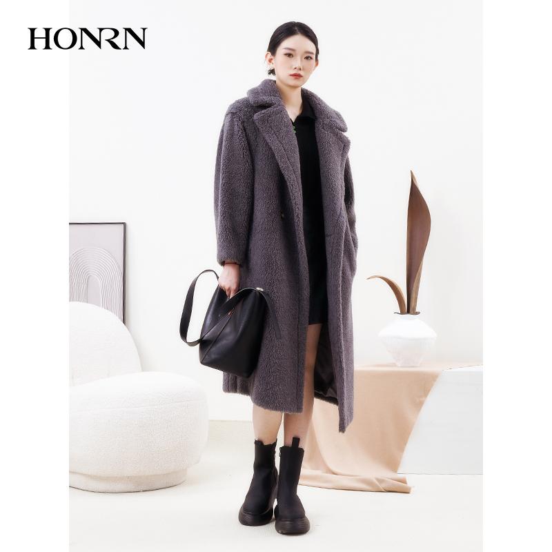 HONRN/红人长款大衣外套