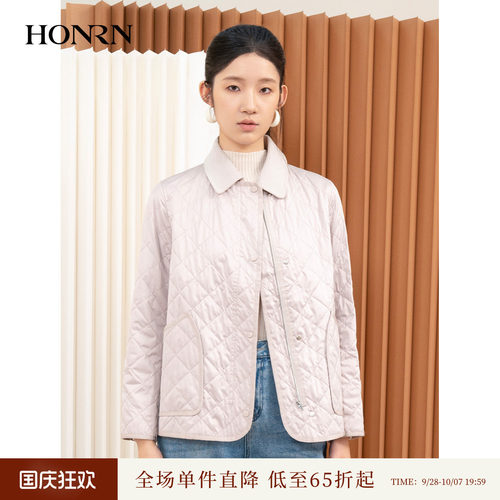 HONRN/红人轻薄短款棉衣棉服外套