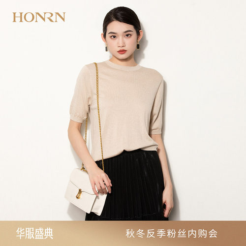 HONRN/红人套头针织衫t恤