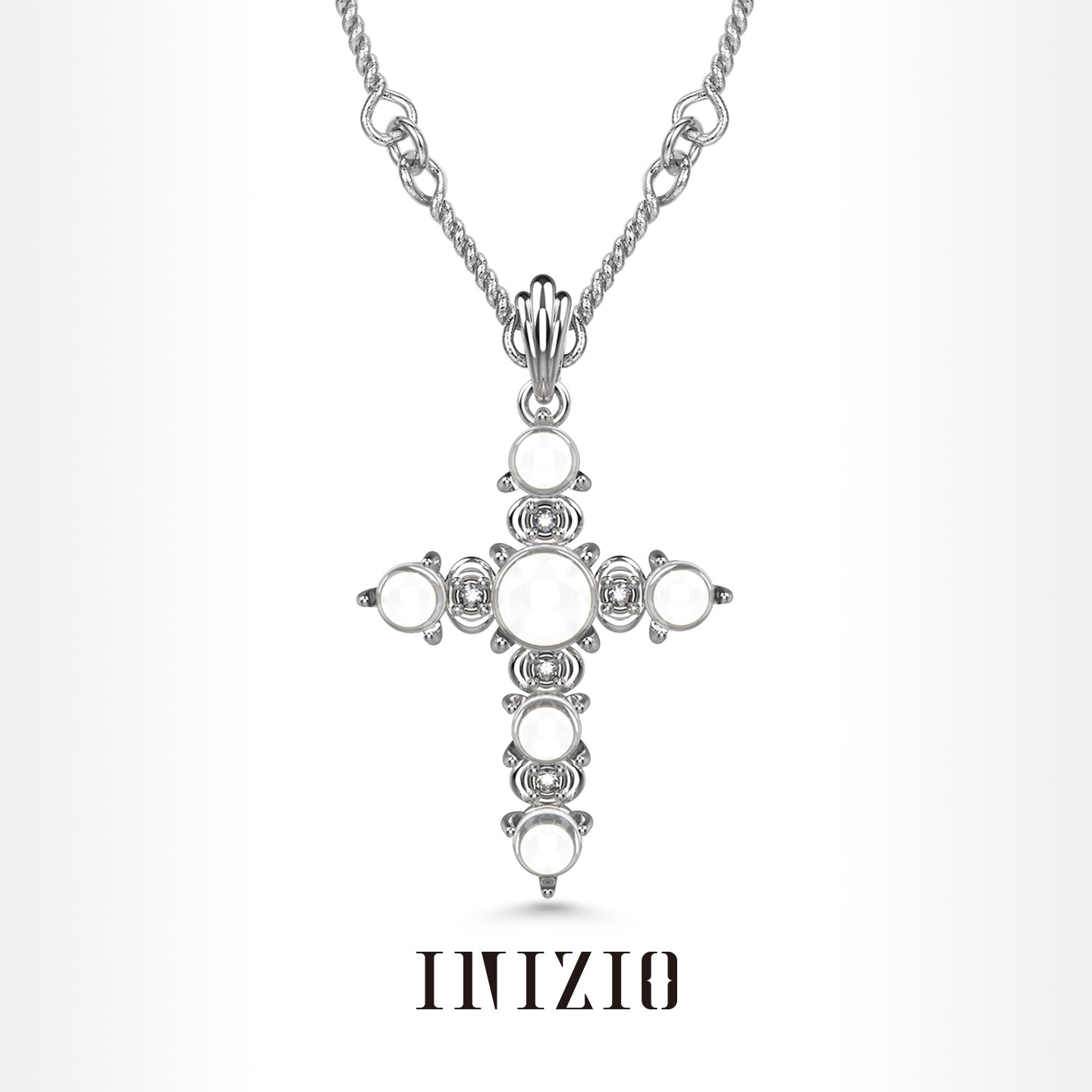 INIZIO荣光十字架项链