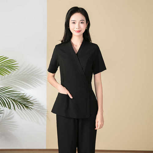 沐颜高端美容师工作服女皮肤管理