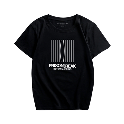 美款越狱宽松休闲打底衫短恤衣服