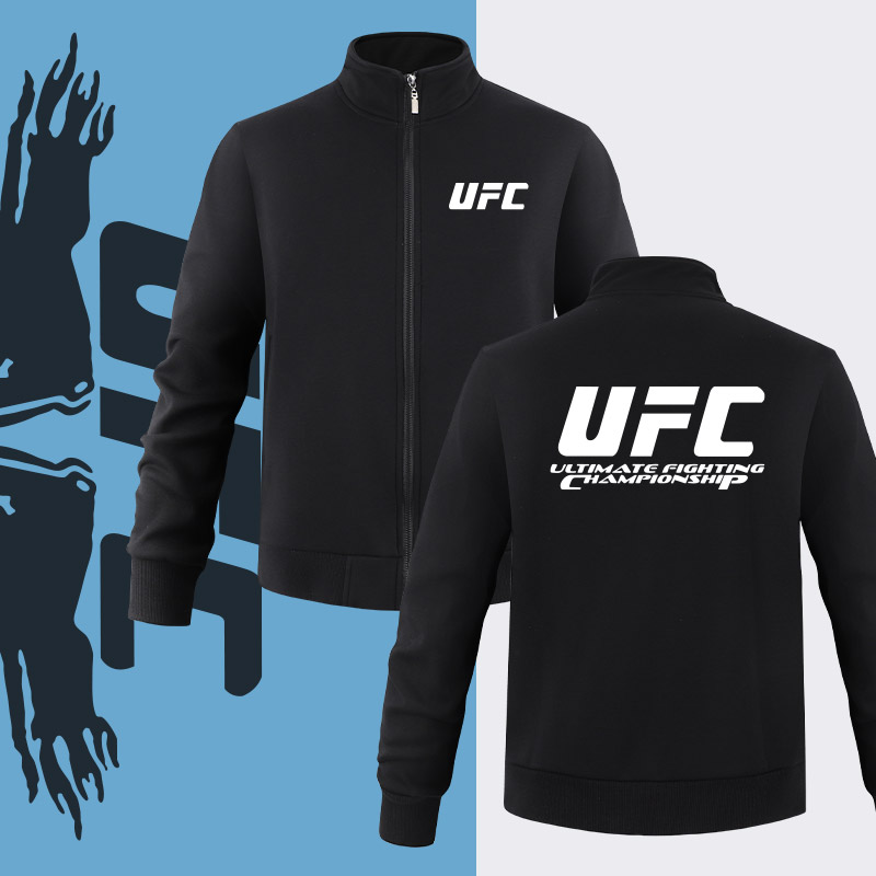 UFC定制卫衣棠柚潮牌立领宽松
