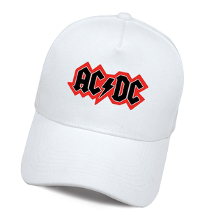 acdc乐队帽子硬摇滚乐队周边 嘻哈棒球帽休闲定制重金属平檐帽子