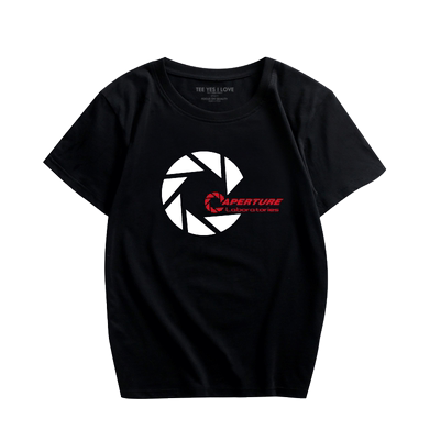 传送门光圈科技游戏周边短袖t恤