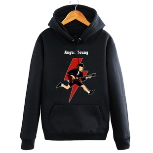 ACDC 摇滚 乐队 卫衣外套 nirvana 简约风 欧美 枪花 电音DJ 衣服