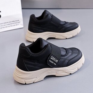 魔术贴运动鞋女外穿2026新款配裙子不累脚软底轻便休闲女鞋L-55