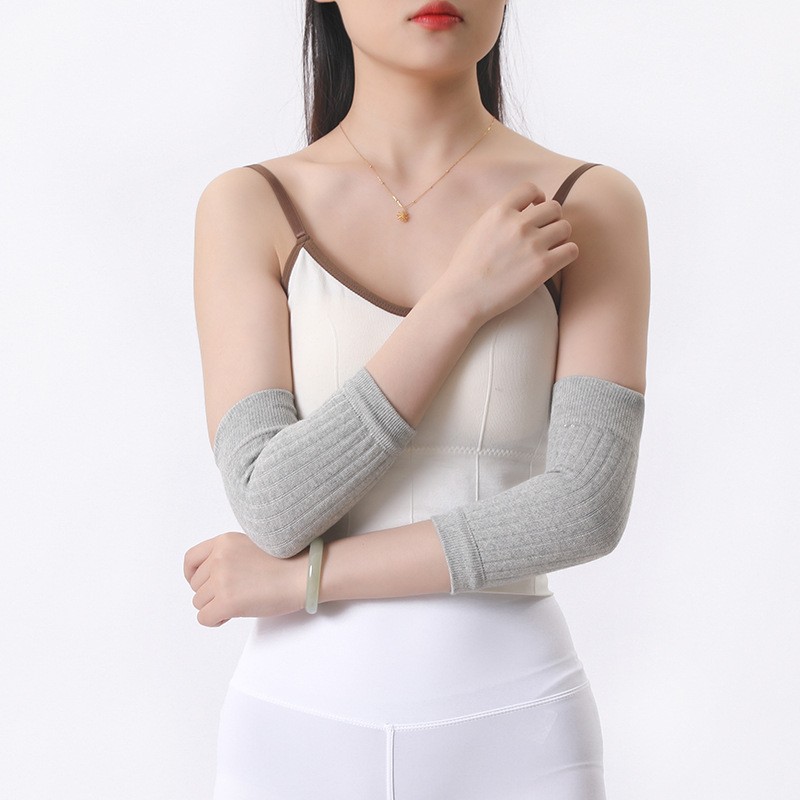 纯棉手臂套袖男女长袖春夏薄厚空调护手腕护肘胳膊关节保暖假HB54