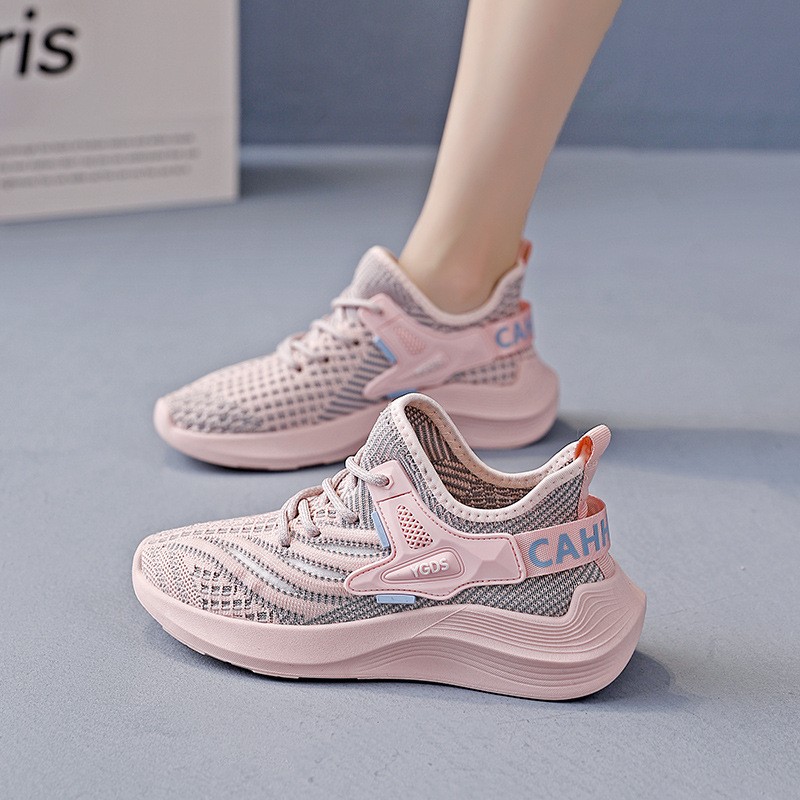 女鞋夏季网面透气薄款2025新款运动鞋轻便减震跑步鞋软底CY-2kl25