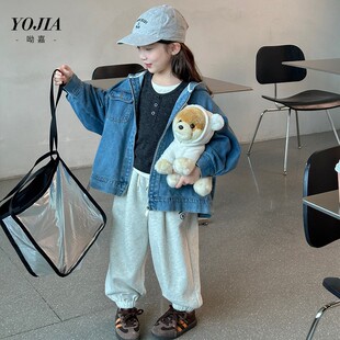 儿童新年穿搭女童棒球服外套春款2026新款洋气女孩休闲上衣儿童春