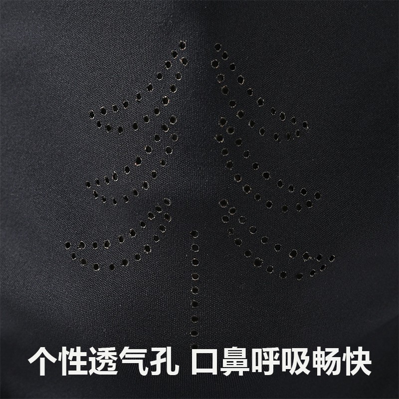 滑雪面罩护脸保暖头套男女抓绒脸罩瘦脸骑行挡风防寒头罩护具ZJ85