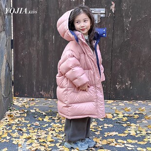 女童新年裤女童灯笼裤春秋款2026新款洋气慵懒小女孩长裤宽松儿童