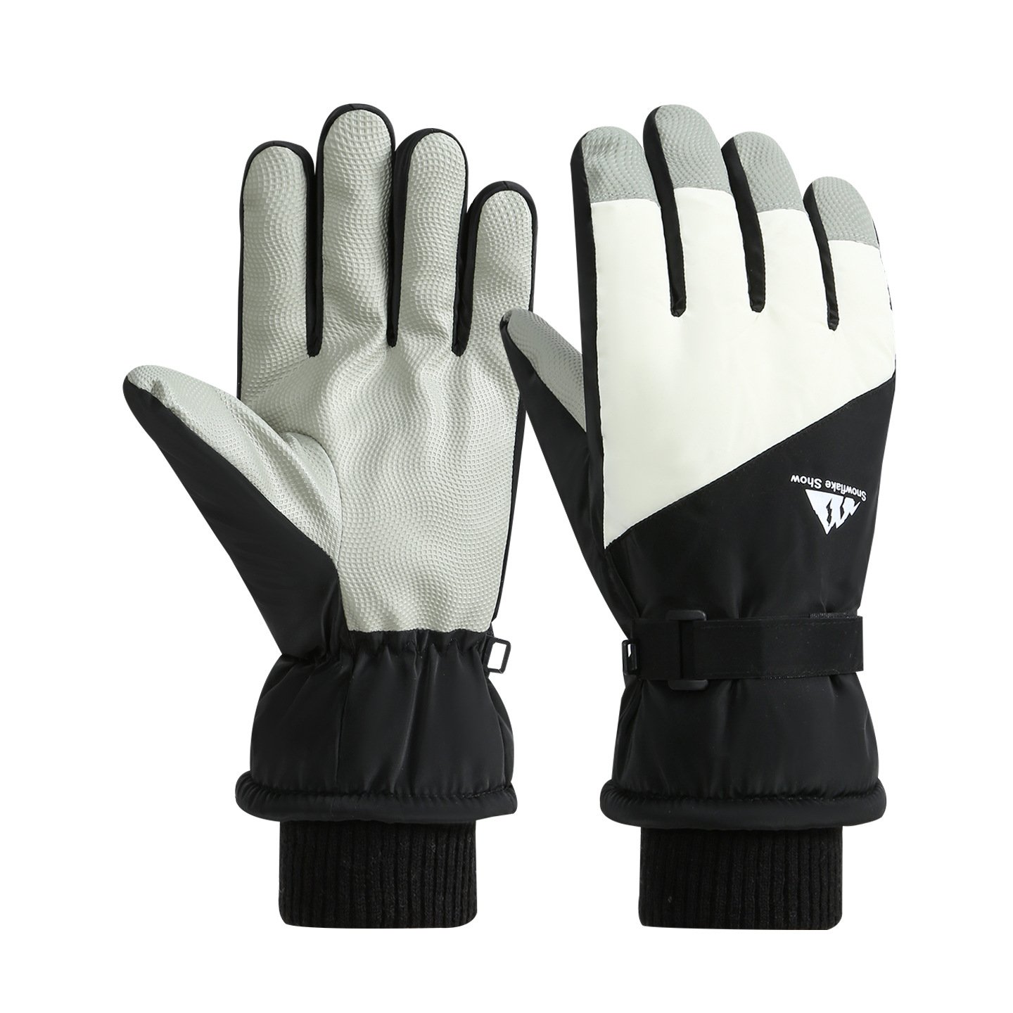 滑雪手套女防水冬季登山骑行跑步骑摩托车电车保暖防风加绒加SD70