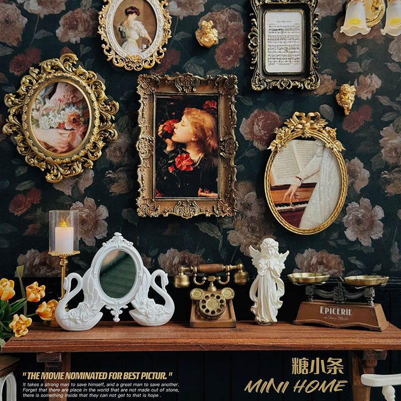 娃用装饰画迷你微缩模型糖小条