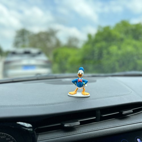 包邮经典卡通唐老鸭汽车中控台摆件可爱公仔手办模型车载装饰车内