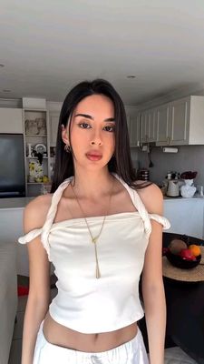 Ins博主同款欧美冷淡风水滴可调节抽拉长款轻奢项链毛衣链配饰