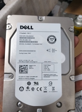 Dell/戴尔 300GB SAS3.5寸15K 600g ST3300657SS企业级硬盘0W347K