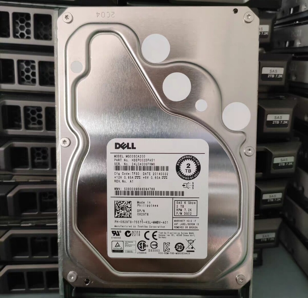 DELL 东芝MG03SCA2企业级硬盘