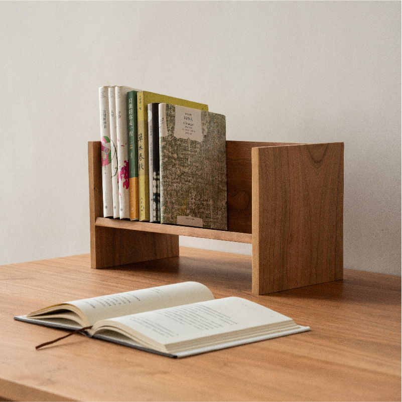 木墨夏克式桌面书架樱桃木