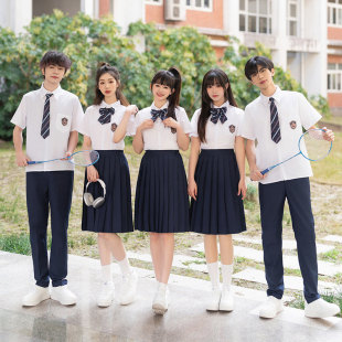 2026新款初高生班服合唱诗歌朗诵演出学院风中学生毕业照集体服装