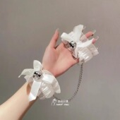 手铐脚镣女情侣性感一体铃铛脚环足链禁欲系脚铐脚链腿环手铐脚镣