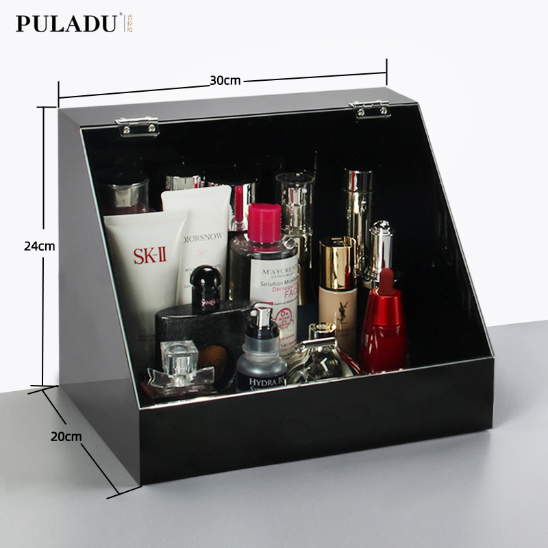 桌面收纳盒普拉度亚克力防尘