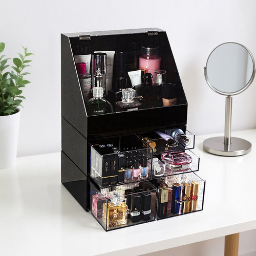 亚克力网红欧式化妆品桌面收纳盒