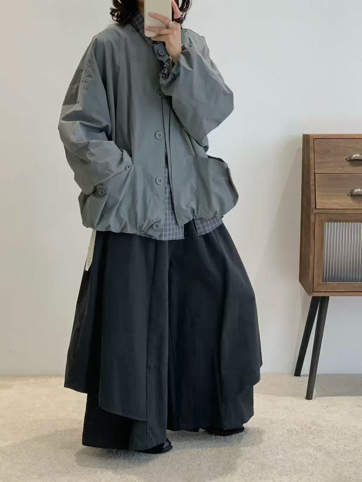2026秋季新款日系文艺复古宽松显瘦百搭休闲日系夹克外套女