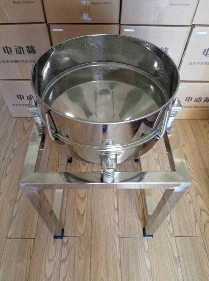 振动筛粉机震动筛粉末涂料筛面粉震动不锈钢小型电动筛静电粉末筛