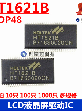 HT1621B SSOP-48 合泰 台产大芯片 LCD液晶屏驱动IC 1621现货
