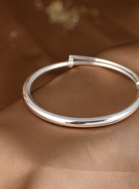 光亮面圆条简约百搭个性实心推拉