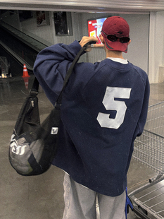 脏染球衣 400克重磅毛圈复古运动贴布大版 Aurocean 脏球服卫衣