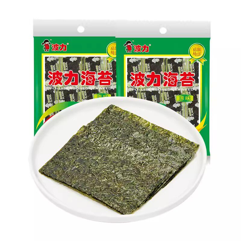 波力原味海苔30g即食海苔