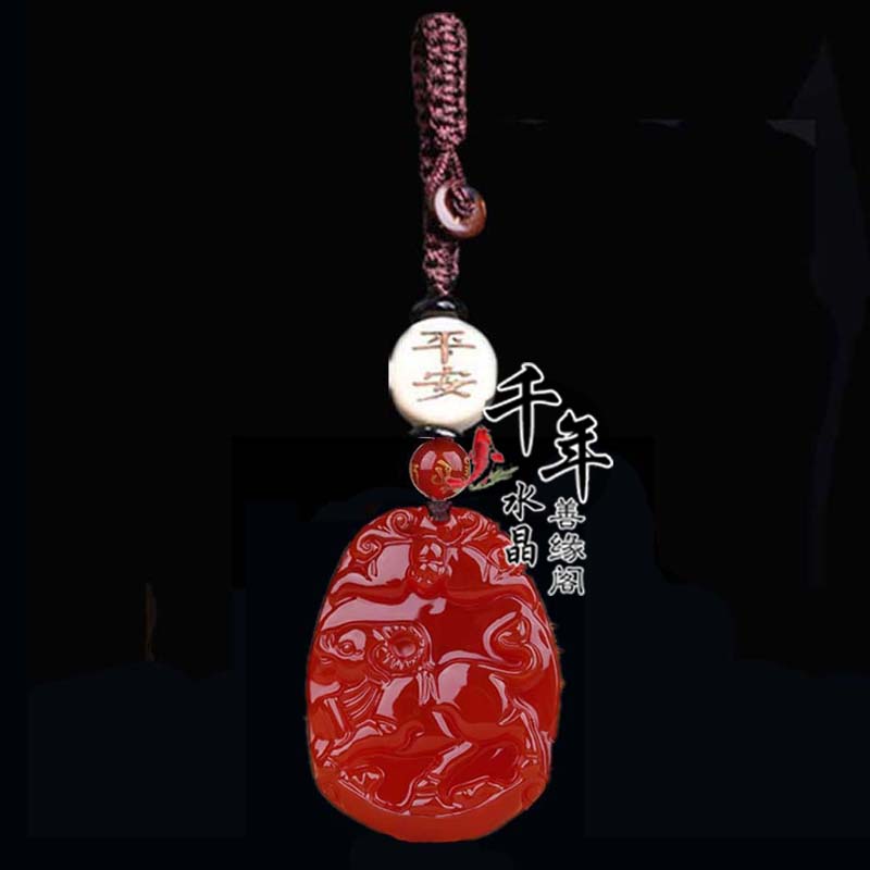 吉牛保运吊坠属鼠吉祥物