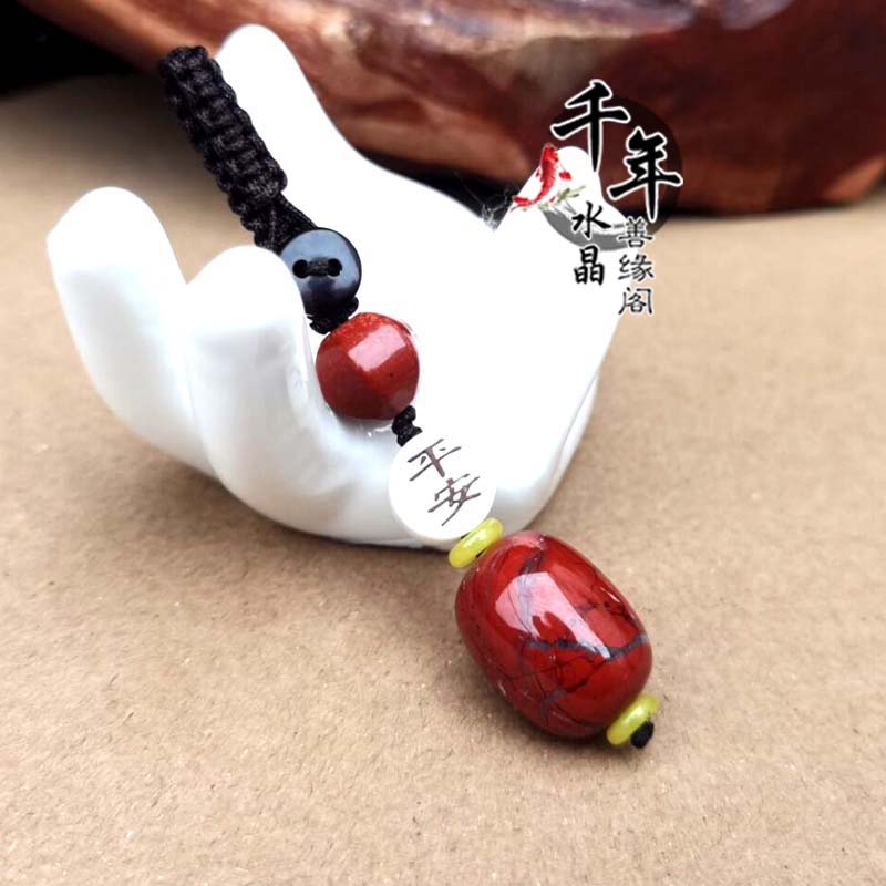 红竹石灵感转运苦情痣钥匙扣