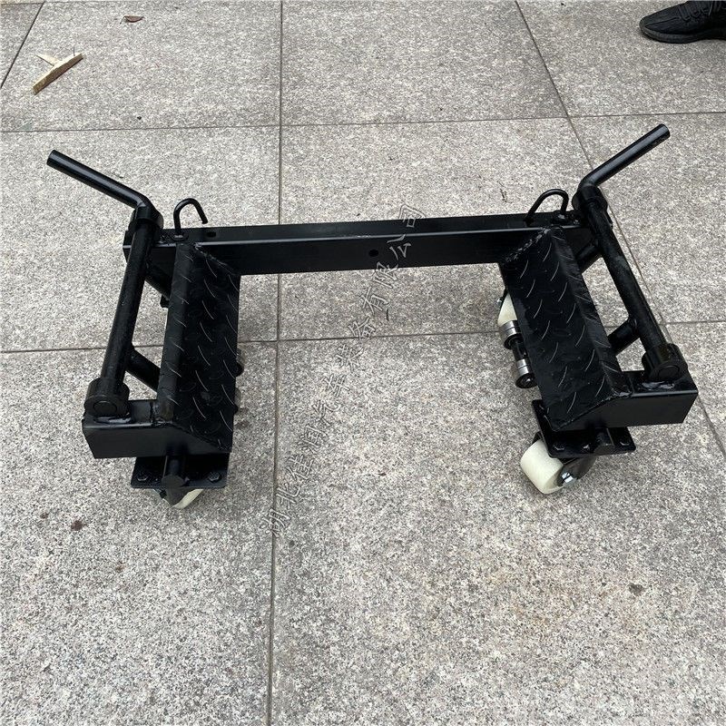 清障车平板救援车小拖车万向辅助轮车楚胜程力粤海配件轿车移车器