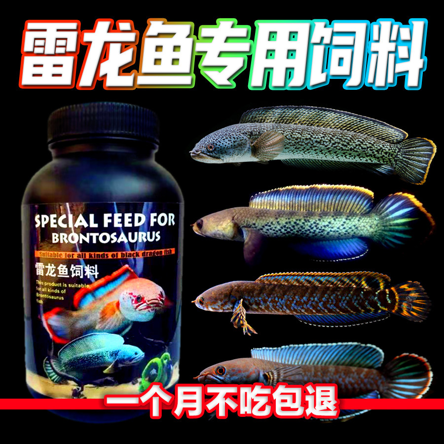 雷龙专用饲料鱼食上浮颗粒中国