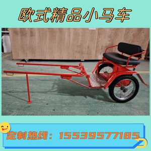 欧式观光小马车运动休闲